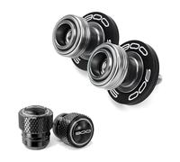 QWLMST Vis de Support Accessoires pour Bras oscillant de Moto avec Patins pivotants pour Z900 Z900RS Z900SE 2017 2023 2024 2025 Bras oscillant à bobine-2PCS-Titanium