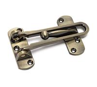 QWORK 1 Pack Swing Door Bar Chaîne, alliage de zinc Restricteur de Chaîne de Porte de Sécurité, pour Maison, Appartement, Hôtel