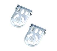 QWORK® 1 Paire Repose Pied Vélo, Pédale Arrière Robuste pour Bicyclette Universel