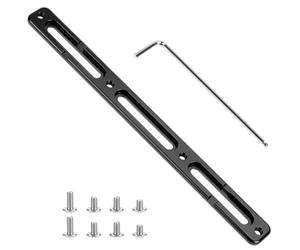 QWORK® 1 pièce Adaptateur de Fixation pour Bouteille de vélo à Trois emplacements - Support Porte gobelet en Aluminium, Universel pour vélos de Route, VTT, BMX