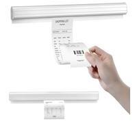 QWORK® 1 Pièces 30cm Porte Menu Restaurant Montage Mural, Porte-Commande en Alliage d'Aluminium pour Menu/Chèques/Reçu/Papier