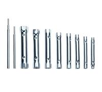 QWORK® 10 Pièces clés à douille, 6-22 mm cle à bougie d'allumage, clés a tubes