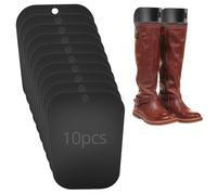 QWORK® 10 Pièces embauchoirs, 32 cm embauchoir bottes en plastique réutilisables pour bottes hautes, support de bottes empêche la flexion et le froissement, pour hommes et femmes