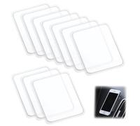 QWORK® 10 Pièces Tapis Antidérapant Universelle 75 * 65 mm, Pastille Adhésive Silicone pour Support de Smartphone et Protecteur de Sol