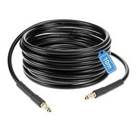 QWORK® 10m Tuyau de rechange pour laveuse haute pression, compatible avec les nettoyeurs haute pression K-Series K2, K3, K4, K5, K6, K7