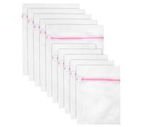 QWORK® 10Pcs Sac à Linge, Filet à Linge pour Machine à Laver pour Chemisier Délicat, Chaussette, sous-Vêtements, Lingerie, Vêtements de Bébé (30x40cm, 40x50cm)