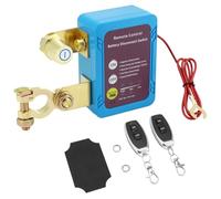 QWORK® 12 V 240 A coupe circuit voiture interrupteur batterie, interrupteur d'isolation de batterie avec 2 télécommandes, pour camions, automobiles, camping-cars