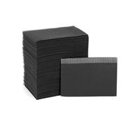 QWORK® 125 Pièces Bavoirs Dentaires Jetables 33 x 45 cm, Imperméables et Hygiéniques pour Tatouage, Soins Dentaires et Plus