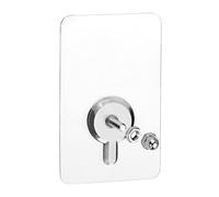 QWORK® 15PCS Vis Adhésives Détachables pour Fixation Murale Sans Percer - Tige Filetée 14mm - 5 x 8 cm - Charge 10 kg