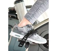 QWORK® 2 Paires Sangles de Pédale Réglables en Caoutchouc pour Vélo Appartement, Vélo Stationnaire, Maison ou Gymnase