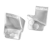 QWORK® 2 Pièces Outils de Dépose et Installation de Courroie Extensible pour Véhicules, Alliage d'Aluminium