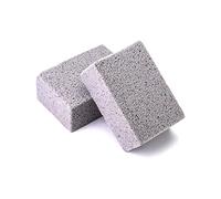 QWORK® 2 Pièces Pierre De Nettoyage pour Barbecue, Bloc De Nettoyage De Pierre Ponce, Outil De Nettoyage De Barbecue, Enlever Les Taches D'huile pour Griller