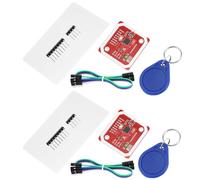 QWORK® 2 Pièces PN532 NFC RFID V3 Module Kit, Lecteur NFC et RFID avec Support I2C, SPI et HSU