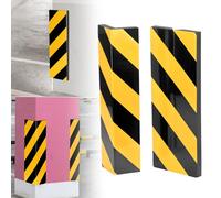 QWORK® 2 pièces Protections murales de Garage, Bandes de Mousse pour protéger Les Pare-Chocs de Voiture, Protection de Bord de Porte de Voiture Auto-adhésif