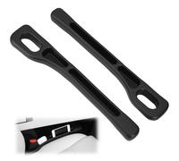 QWORK® 2 Pièces Remplisseur d'espacement siège voiture universel, organisateur d'espacement siège voiture cuir PU, pour voiture, SUV, camion
