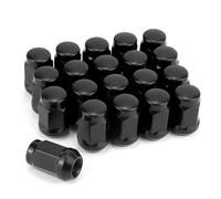 QWORK® 20 Pièces Écrous de Roue, Écrous de Roue M12 x 1.5 x 34, Compatible avec Honda, Toyota, Volvo