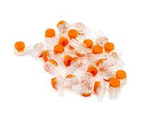 QWORK® 200Pcs Connecteurs Épissure UY2, Connecteurs de Câble Téléphonique pour Câble de Données Câble Téléphone (K2)