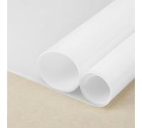 QWORK® 2PCS Tapis en Silicone 60x40cm - Tapis de Table Antidérapant, Protecteur de Plan de Travail de Cuisine - Résistant à la Chaleur et aux coupures, 1 mm d'épaisseur