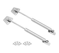 QWORK® 2PCS Vérins à Gaz pour Cuisines - 100N/10kg, 27cm - Vérins Hydraulique pour Amortisseur de Porte d' Placard