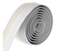 QWORK® 3-meter joint de porte de garage, joint seuil porte de garage, résistant aux intempéries,gris