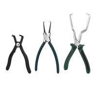 QWORK® 3 Pièces Pinces pour Conduites de Carburant, 9 Pouces Collier Durite Essence, Clip de Serrage pour Voiture