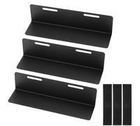 QWORK® 3 Pièces Séparateurs pour Coffre, 19 cm Fixation de Coffre, pour Voitures, SUV et Breaks