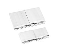 QWORK® 32 Paires Accroche Tableau Adhesif (16 grande 16 moyenne), Accroche Murale Sans Percer pour Cadres Photos, Horloges Murales, Miroirs Muraux et plus encore