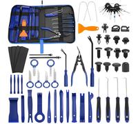 QWORK® 330 pièces Outil demontage Garniture Voiture, Outil de Levier de Garniture intérieure, Outil de dépose du Panneau d'autoradio