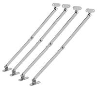 QWORK® 4 Pcs Charnière Pliante Charnière Charniere Meuble pour Table Pliante Murale, Porte Placard, Piano