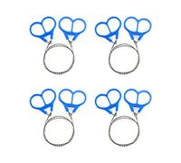 QWORK® 4 Pcs Scie à fil d'acier, Scie a chaine, 52 cm, Pour la coupe d'arbres, Équipement de randonnée, Camping, Hunting, Hiking