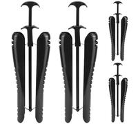 QWORK® 4 Pièces embauchoirs, shaper botte 31 cm avec poignée, embauchoirs à bottes noir
