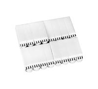 QWORK® 40 Paires Accroche Tableau Adhesif - 55mm x 16mm - Accroche Murale Sans Percer pour Cadres Photos, Horloges Murales, Miroirs Muraux et plus encore (Taille M)