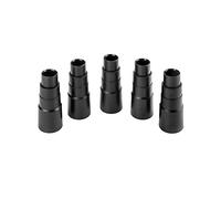 QWORK® 5 Pcs Adaptateur Tuyau Aspirateur 21-35 mm Diamètre Intérieur pour Aspirateur er Meuleuse Ponceuse Scie Sauteuse