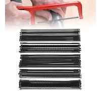 QWORK® 50 Pièces lame de scie à chantourner 127 mm, 10/15/18/20/24 dents lames de scie fine, lames de scie à chantourner en acier au carbone, pour mousse plastique