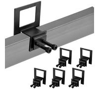 QWORK® 6 Pièces Cale Matelas, Arret Matelas Antidérapants et Réglables, pour Cadres de Métal Lit