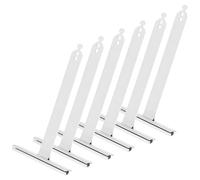 QWORK® 6PCS Ressorts de Suspension 150x100 mm pour Volets Roulants - Crochets à Ressort en Acier Inoxydable