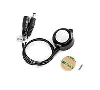 QWORK® 6V-24VDC 5A Interrupteur Détecteur de Mouvement Encastrable avec Capteur de Lumière, Mini-Détecteur de Mouvement Infrarouge PIR pour Bandes à LED