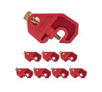 QWORK® 8 Pièces Bloque Disjoncteur, Verrouillage de Disjoncteur pour Protection de SécuritéÉlectrique