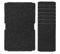 QWORK® 8 Pièces Filtres Éponge, 240 x 155 x 11 mm Tapis Filtrant en Éponge pour Sèche-linge, Compatible avec Beko Grundig Blomberg ElektraBregenz 2964840100
