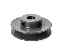 QWORK AK30-5/8 Poulie à rainure simple pour courroie trapézoïdale 7,6 cm Diamètre extérieur 1,6 cm