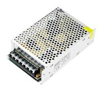 QWORK® Alimentation à découpage DC 12V 10A transformateur d'alimentation LED, 120W, appliquéà l'automatisation, Affichage LED, Communication