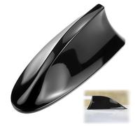 QWORK® antenne Universel en Forme d'aileron de Requin - Réception AM/FM avec Base adhésive pour Voitures, SUV, camions et fourgonnettes
