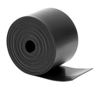 QWORK® bandes de caoutchouc néoprène,feuille de caoutchouc, 50 mm (l) x 1.5 mm (P) x 3 m (L) pour joints de bricolage, tampons, revêtement d'étanchéité, protection de sol