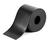 QWORK® bandes de caoutchouc néoprène,feuille de caoutchouc, 80 mm (l) x 1.5 mm (P) x 3 m (L) pour joints de bricolage, tampons, revêtement d'étanchéité, protection de sol