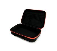 QWORK Boîte à Outils Rigide de Rechange pour perceuses électriques et Taille-Crayons 33 x 22,5 x 9 cm, étui Uniquement, Noir/Orange, 1 Paquet, Classique