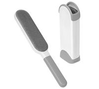 QWORK® Brosse Anti Poils Animaux Chat & Chien - Puissance de nettoyage renforcée, autonettoyante et réutilisable - Enlève Poils sur Vêtements, Canapé, Voiture, Lit