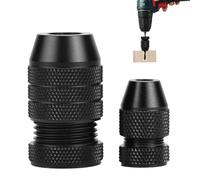 QWORK® Butée de profondeur pour forets, Ø 2-11 mm butée de profondeur en aluminium pour forets, pour forets à bois