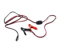 QWORK® Cable SAE Pince, Pince Crocodile à Connecteur SAE Batterie avec Interrupteur, Câble à Action Brusque de Connexion/Déconnexion Rapide, 16AWG 12V 3,5 m/11,5 Pieds