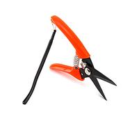 QWORK® Cisaille à pied en acier, coupe de sabot de chèvre à ressort pour mouton, alpaga, agneau, sabot de cochon