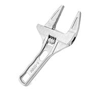 QWORK® Cléà molette 6-68mm, Grande Clé de Salle, Plombier Cléà Outils, Alliage d'aluminium